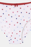 Marks & Spencer Low Rise Three-Fourth Coverage Hipster Panty (Pack of 5) - Multicolor — thumbnail 4